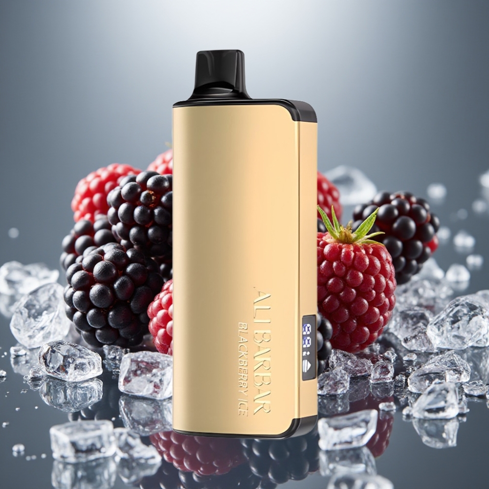Alibarbar Ingot 9000 Puffs 22ml Blackberry Ice Disposable Vape