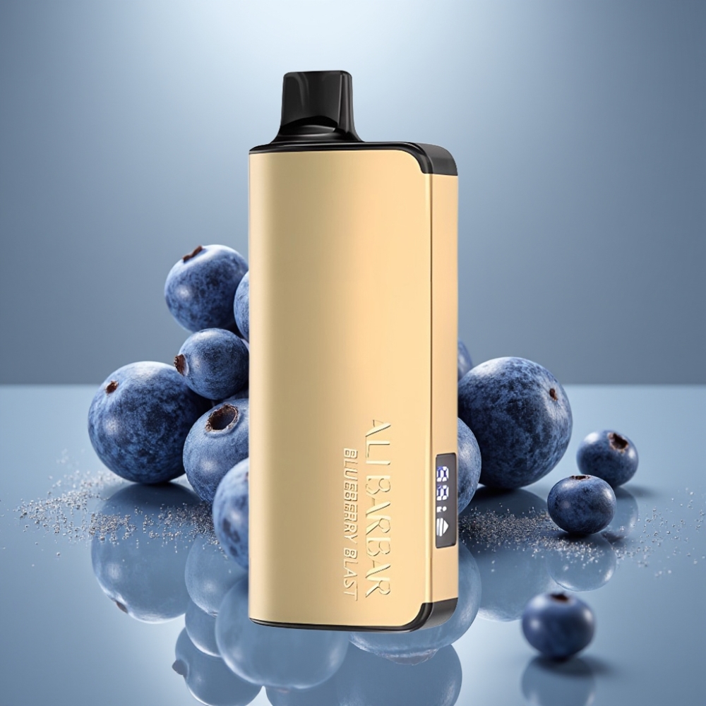 Alibarbar Ingot 9000 Puffs 22ml LED Blueberry Blast