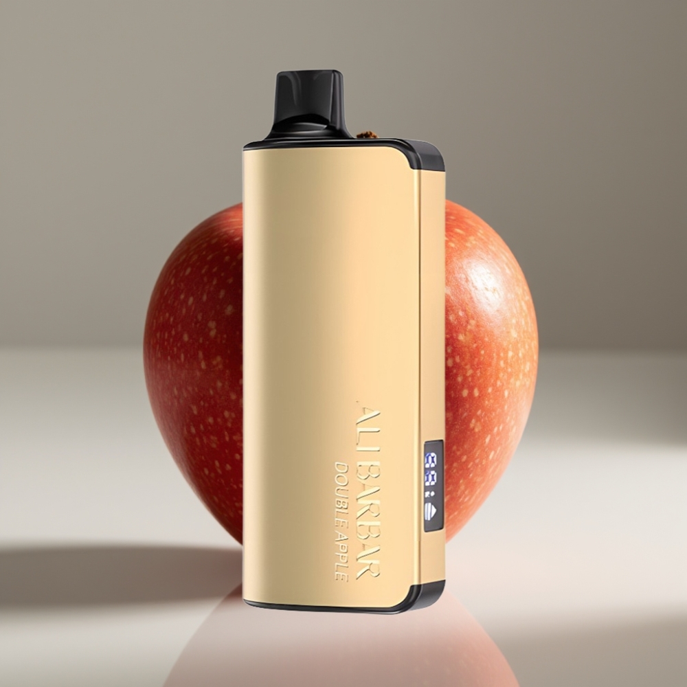 Alibarbar Ingot 9000 Puffs 22ml LED Double Apple