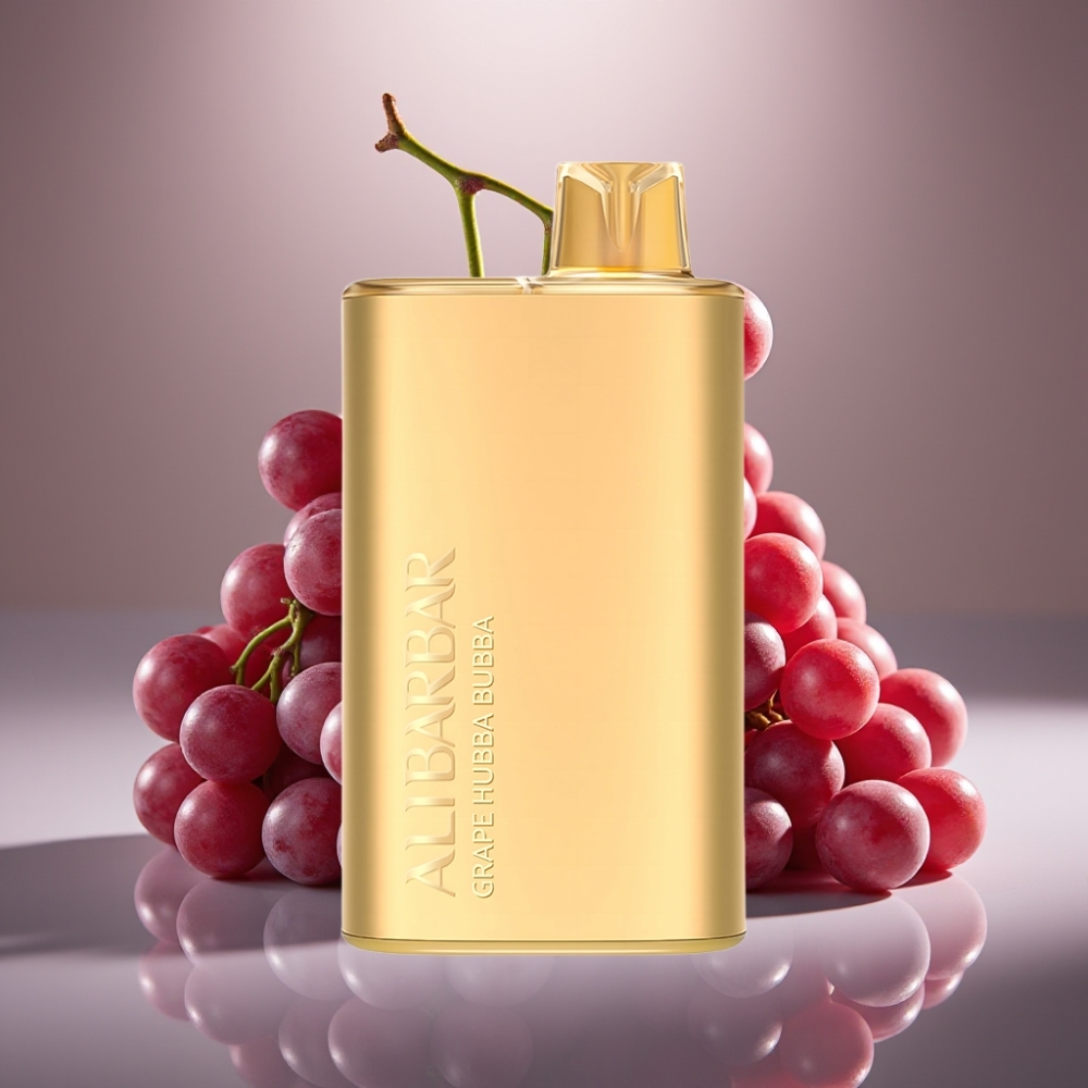 Alibarbar Rich 8000 Puffs 20ml Grape Hubba Bubba Disposable Vape