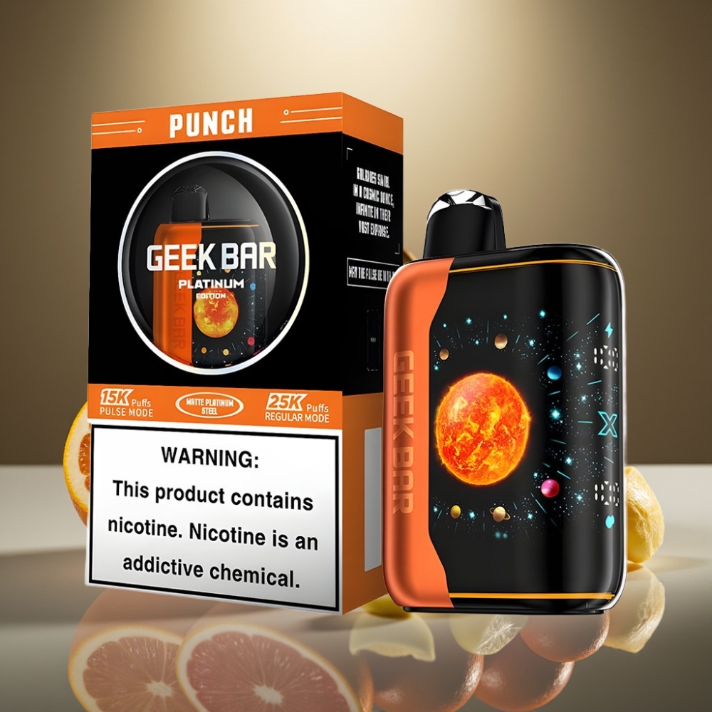 GEEK BAR Platinum 25000 Puffs Dual Mesh Punch