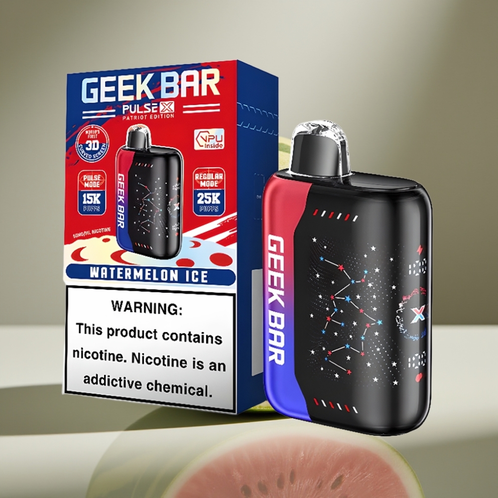 GEEK BAR Pulse X 25000 Puffs Dual Mesh 18mL Patriot