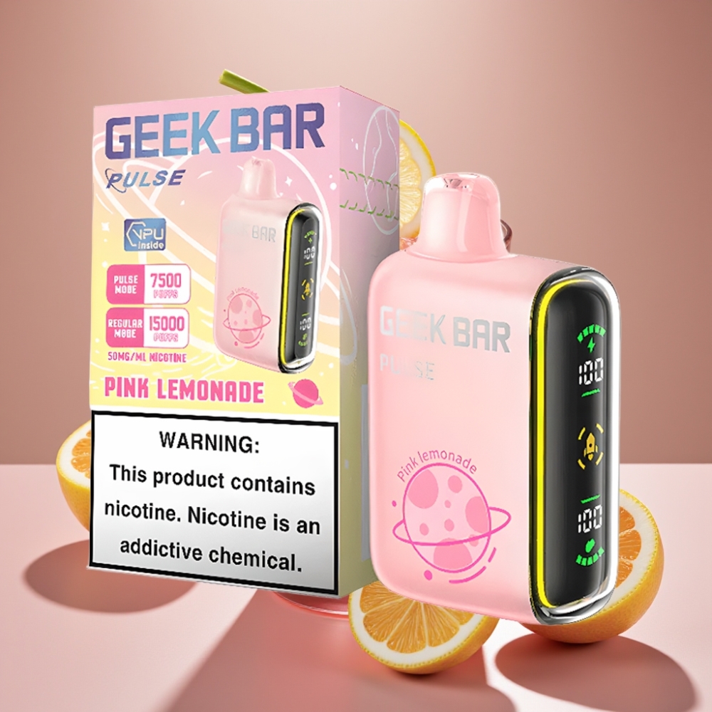 Geek Bar Pulse 15000 Puffs 16ML 5 Nicotine Planet Edition