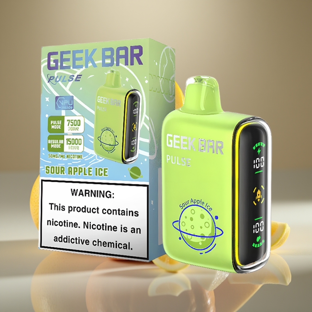 Geek Bar Pulse 15000 Puffs 16ML 5 Nicotine Planet Edition