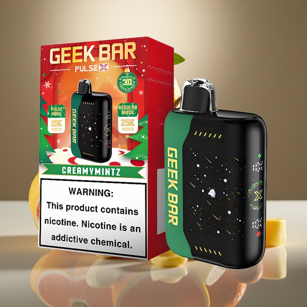 Geek Bar Pulse X 25000 Puffs Dual Mesh Coil Christmas Edition