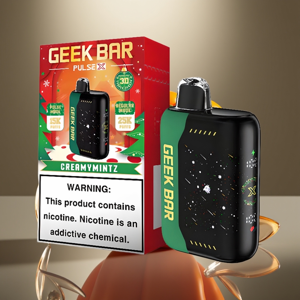 Geek Bar Pulse X 25000 Puffs Dual Mesh Coil Christmas Edition