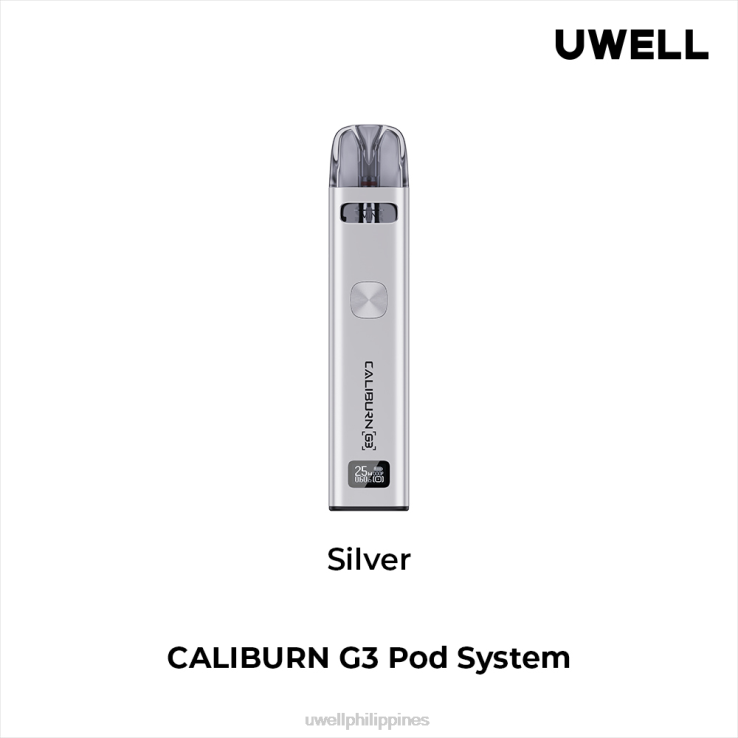 UWELL CALIBURN G3 KIT UWELL e cigarette - H4FB138 Silver