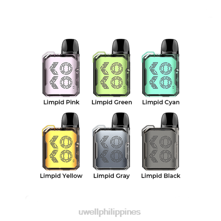 UWELL CALIBURN GK2 POD KIT UWELL e cigarette - H4FB98 Ribbon Red