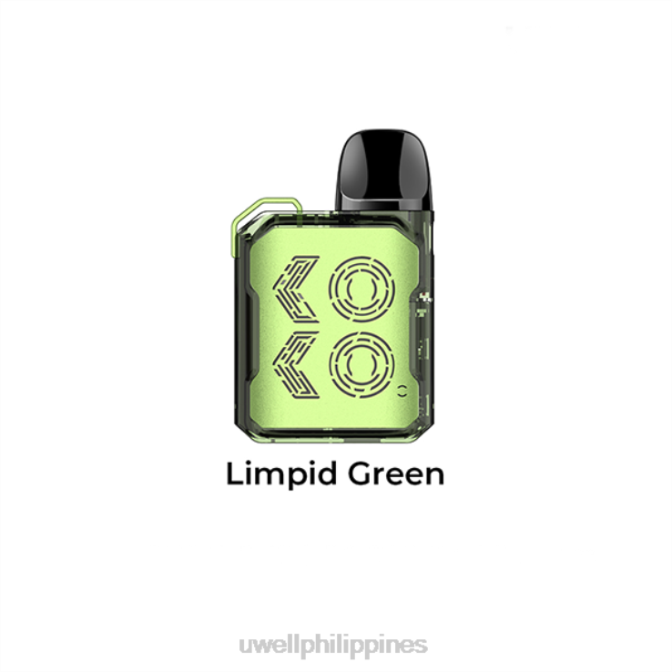 UWELL CALIBURN GK2 POD KIT UWELL vape disposable - H4FB104 Limpid Green