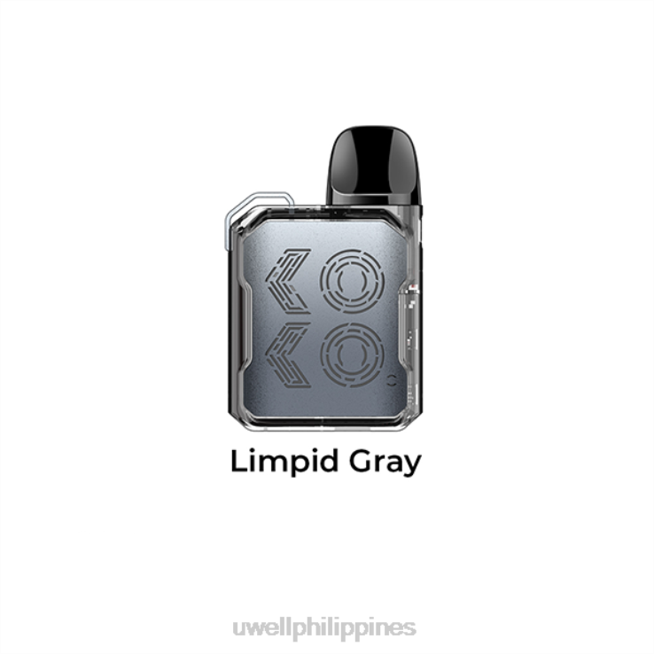 UWELL CALIBURN GK2 POD KIT UWELL vape for sale - H4FB105 Limpid Gray