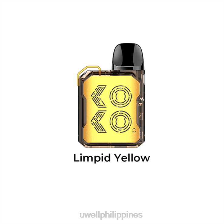 UWELL CALIBURN GK2 POD KIT UWELL vape price - H4FB103 Limpid Yellow