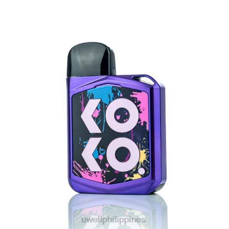 UWELL CALIBURN KOKO PRIME POD KIT 15W UWELL vape flavours - H4FB180 Grey