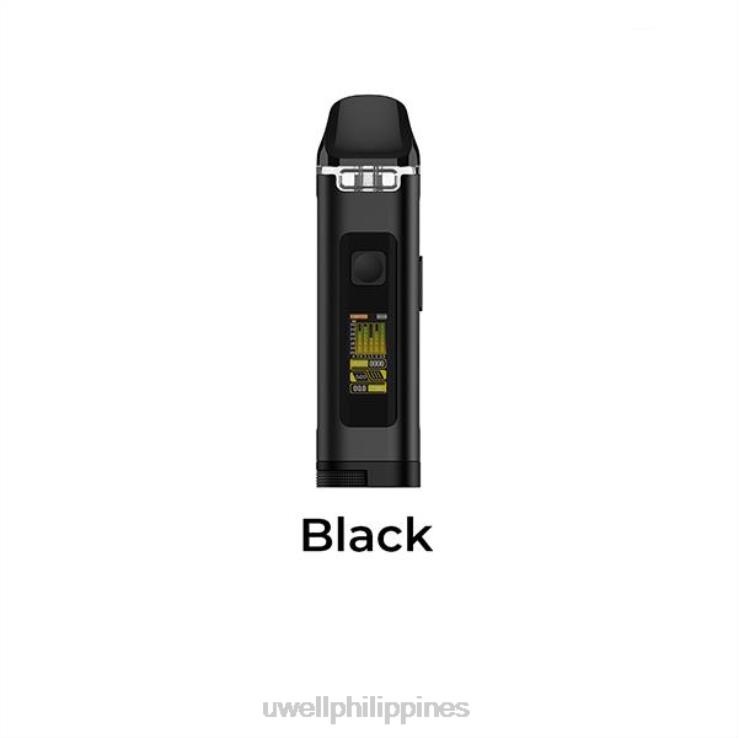 UWELL CROWN D POD KIT UWELL disposable vape - H4FB117 Black