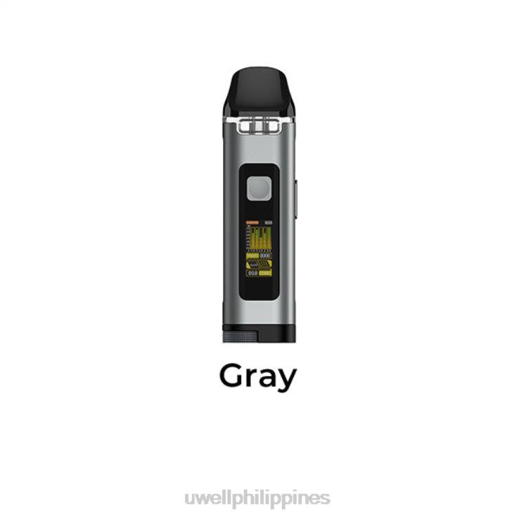 UWELL CROWN D POD KIT UWELL vape flavours - H4FB120 Grey