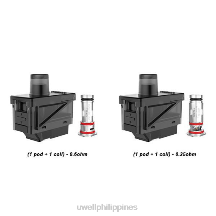 UWELL HAVOK V1 COIL POD SET 1 POD + 1 COIL UWELL vape disposable - H4FB274 025ohm
