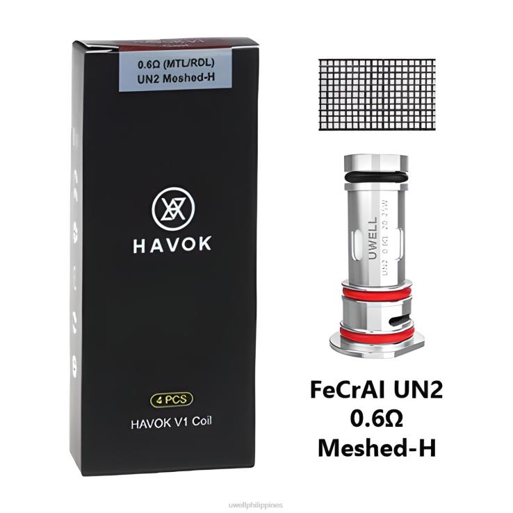 UWELL HAVOK V1 COILS (4-PACK) UWELL Philippines - H4FB151 06ohm