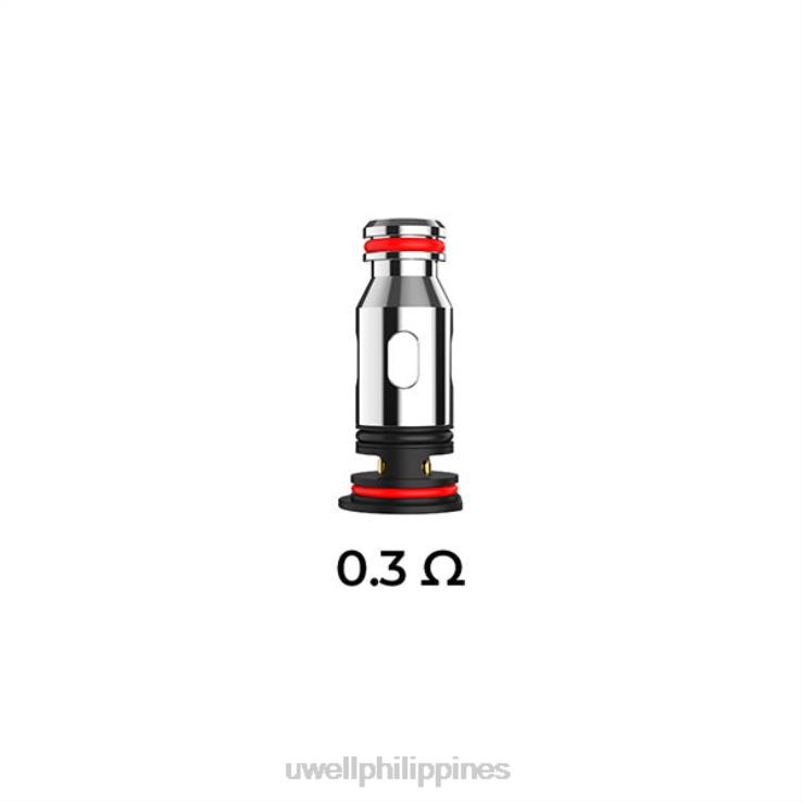 UWELL PA REPLACEMENT COILS UWELL Quezon - H4FB82 03ohm (4-Pack)