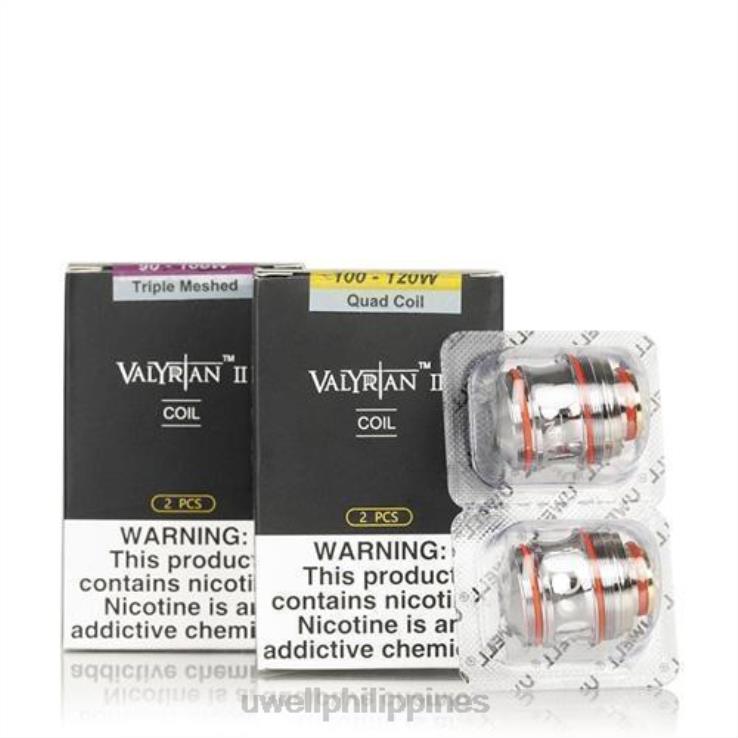 UWELL VALYRIAN 2 REPLACEMENT COILS (2-PACK) UWELL Manila - H4FB29 UN2 Dual Mesh 014ohm