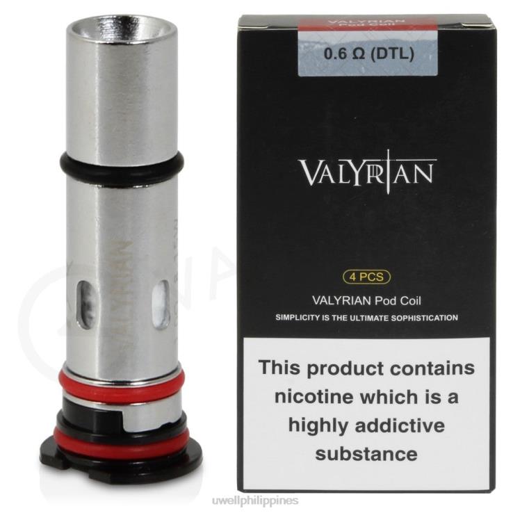 UWELL VALYRIAN POD REPLACEMENT COILS (4-PACK) UWELL vape disposable - H4FB34 06ohm DTL