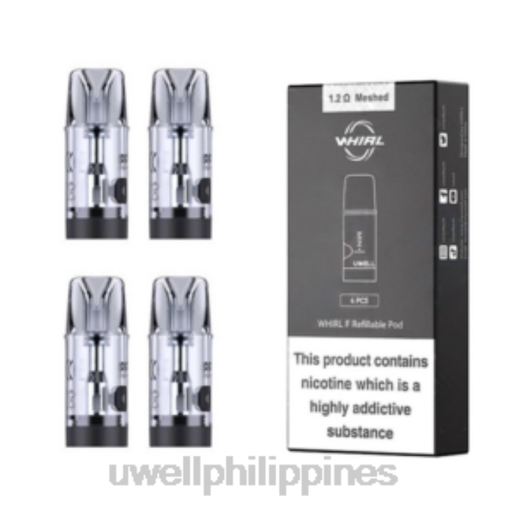 UWELL WHIRL F PODS (4-PACK) UWELL e cigarette - H4FB198 12ohm