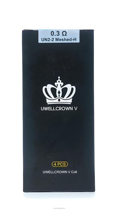UWELL CROWN V COIL | 4-PACK UWELL e cigarette - H4FB68 UN2-2 Meshed 0.3ohm