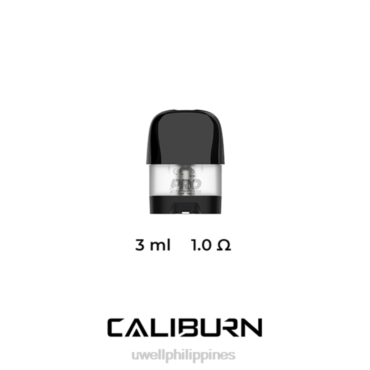 UWELL CALIBURN X REPLACEMENT PODS | 2-PACK UWELL disposable vape - H4FB47 1.0ohm