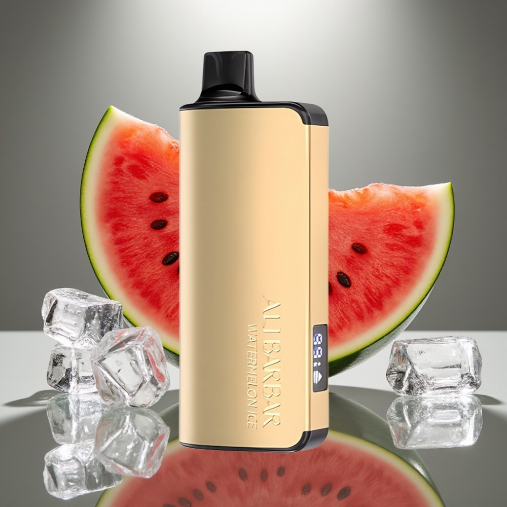 Alibarbar Ingot 9000 Puffs 22ml LED Watermelon Ice