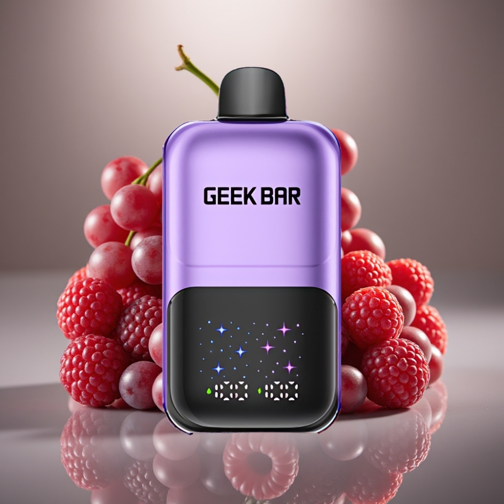 GEEK BAR 2GO 50000 Puffs Dual Tank Grape & Raspberry
