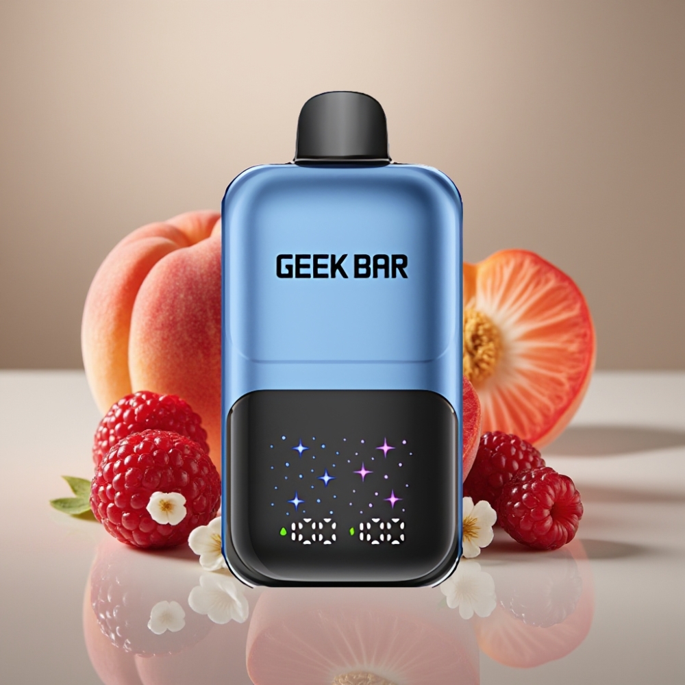 GEEK BAR 2GO 50000 Puffs Dual Tank Peach & Berries