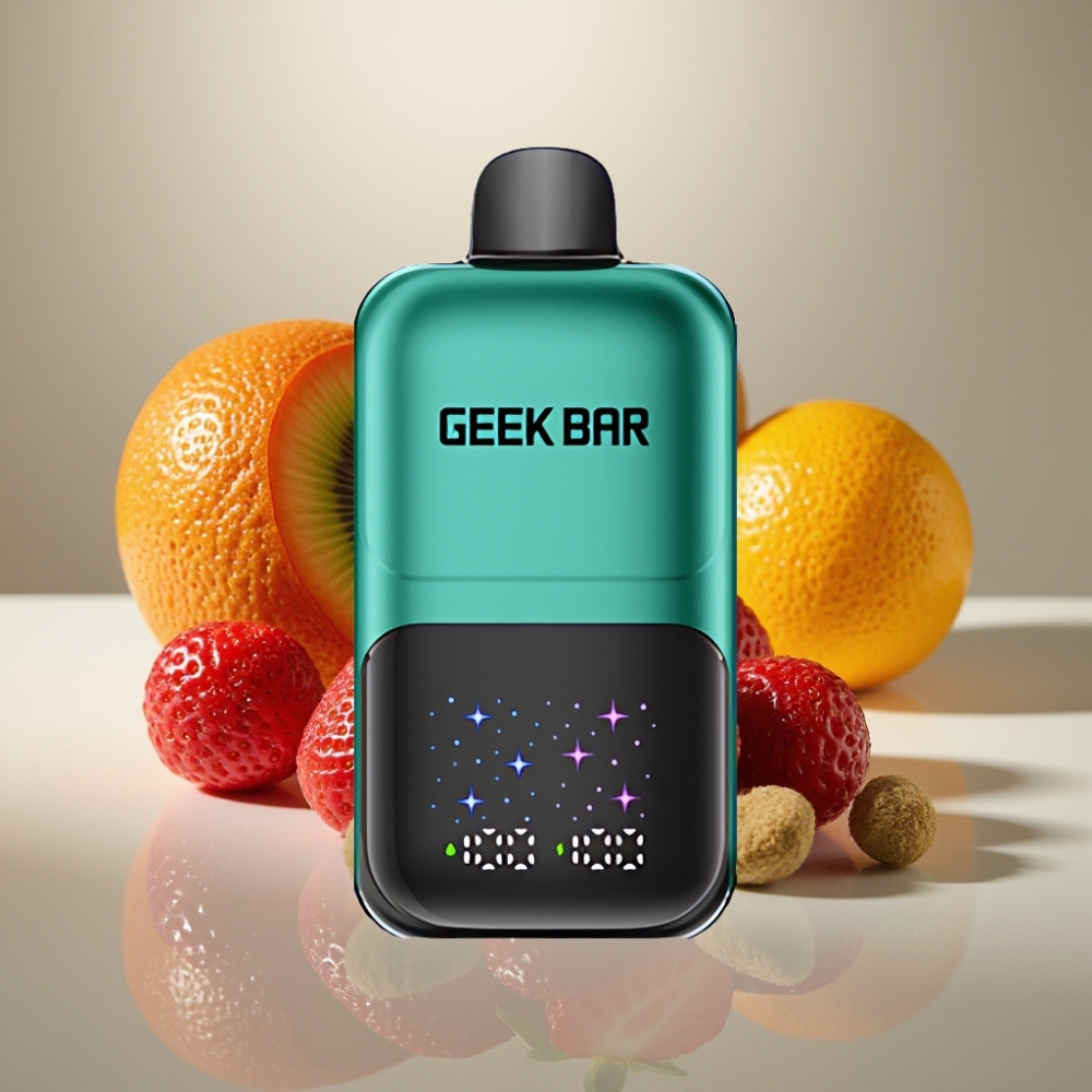 GEEK BAR 2GO 50000 Puffs Dual Tank Strawberry & Kiwi