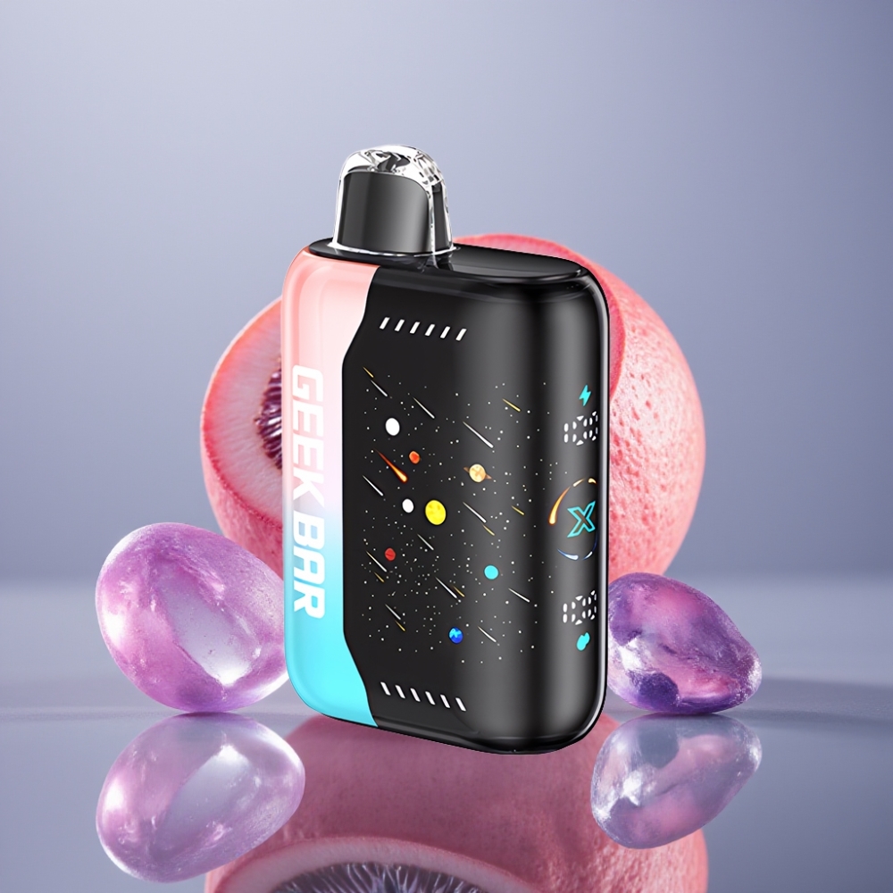 GEEK BAR Pulse X 42K Puffs Dual Mesh Pink & Blue Meteor Edition