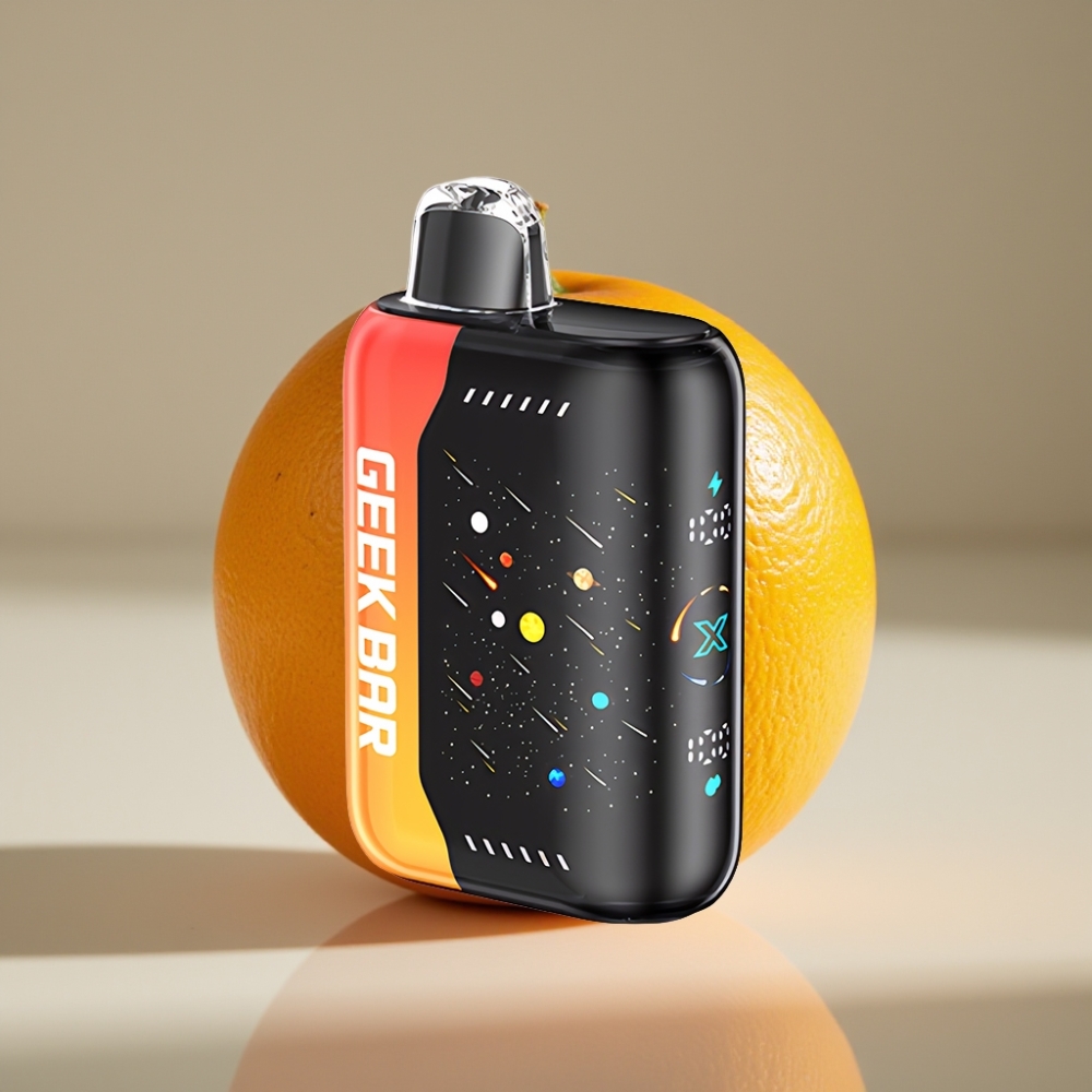 GEEK BAR Pulse X 42K Puffs Orange Dragon Dual Mesh Curved Screen