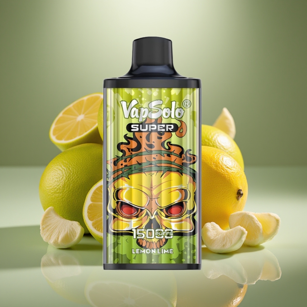 Vapsolo Super 15000 Puffs Lima Limon 40ml Type-C