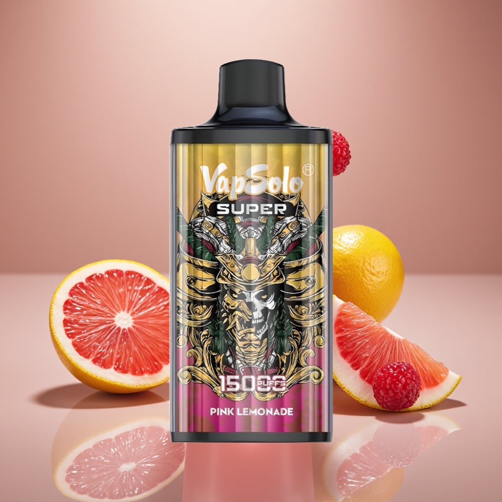 Vapsolo Super 15000 Puffs Pink Lemonade 40ml Type-C