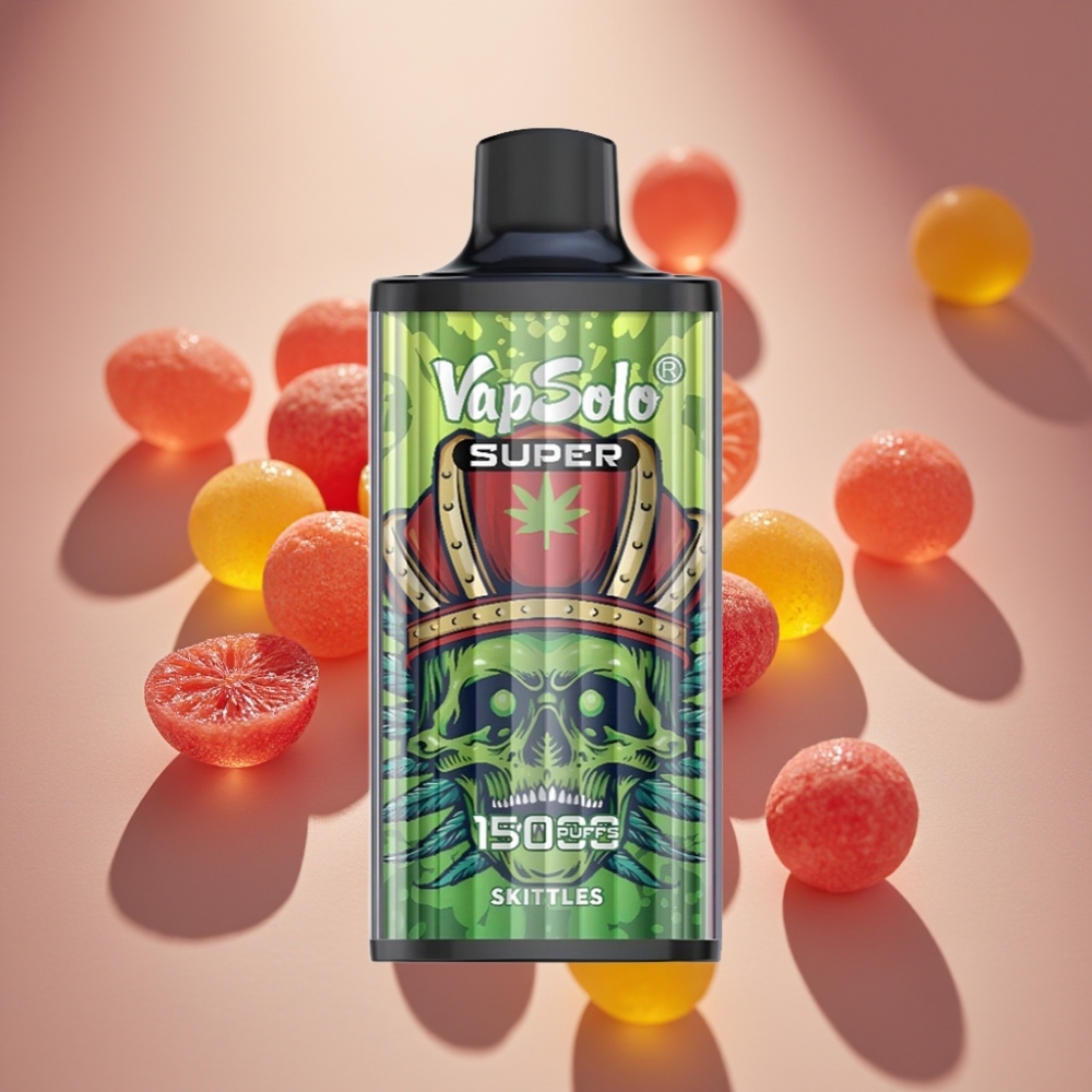 Vapsolo Super 15000 Puffs Skittles 40ml Type-C