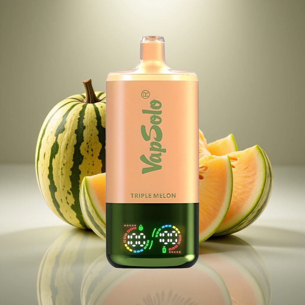 VapSolo Triple 30000 Puffs Triple Melon 40ml Type-C