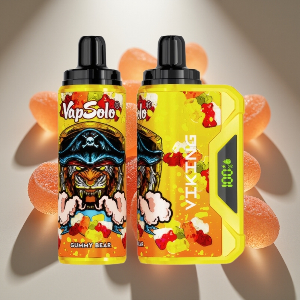 VapSolo VIKING 12000 Puffs 22ml Disposable Vape Gummy Bear
