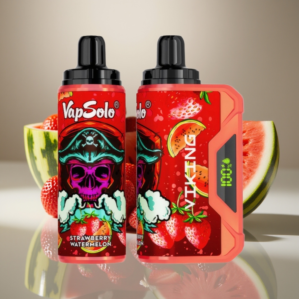VapSolo VIKING 12000 Puffs 22ml Strawberry Watermelon Disposable Vape