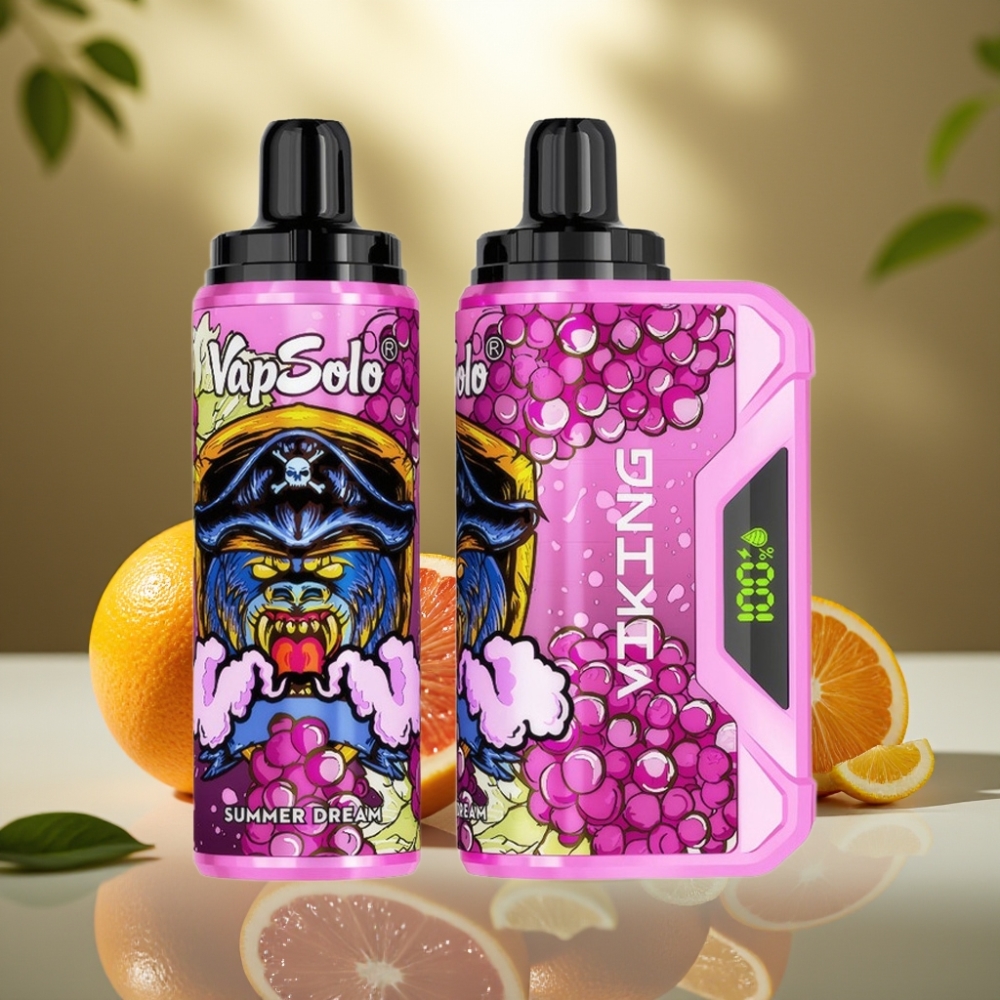 VapSolo VIKING 12000 Puffs 22ml Summer Dream Disposable Vape